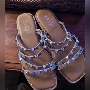 Nicole miller stud sandals